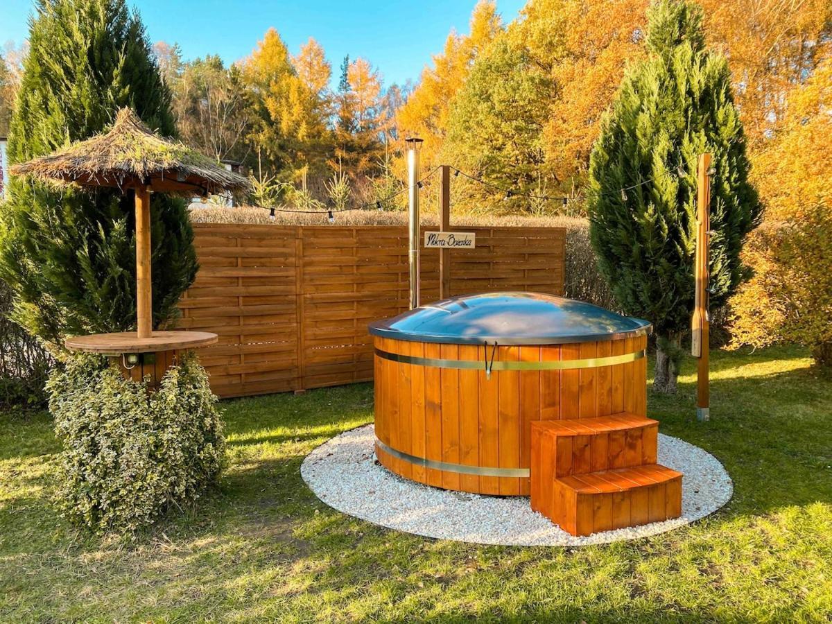 Rajska Cisza - Caloroczny Prywatny Domek W Lesie Nad Jeziorem - Sauna I Balia كرونغ المظهر الخارجي الصورة